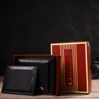 Гаманець Canpellini З натуральної шкіри Чорний (21875) - Зображення 10