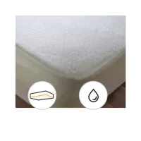 Наматрацник MirSon Terry Waterproof 218 водонепроникний гумка по периметру 160x190 см (2200000379863) - 3