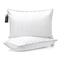 Подушка MirSon шовкова Hand Made Royal Pearl Natural 942 низька 40x60 (2200000557582) - 1