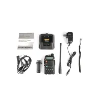 Портативна рація Baofeng UV-5R Black Ten Pack комплект 10 шт (2200000758972) - 2