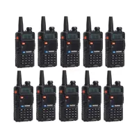 Портативна рація Baofeng UV-5R Black Ten Pack комплект 10 шт (2200000758972) - 1