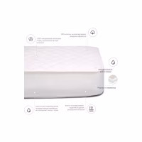 Наматрацник MirSon 954 Natural Line Стандарт Eco 180x190 см (2200000839237) - Image 3