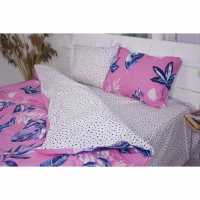 Простирадло MirSon Бязь Premium 18-348 Karlotta 200х220 см (2200001134300) - Image 3