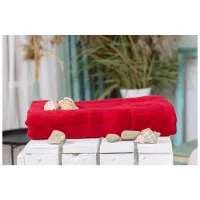 Рушник MirSon банний 5000 SoftNess Bordo 40x70 см (2200003181500) - 1