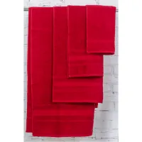 Рушник MirSon набір банний 5070 Elite SoftNess Bordo 40х70, 50х90, 70х140, (2200003975628) - 3