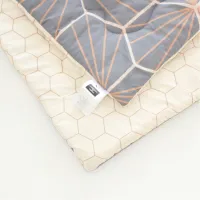 Ковдра MirSon вовняна Зима №3014 Color Fun Line Geometry 155х215 (2200004833965) - Зображення 3