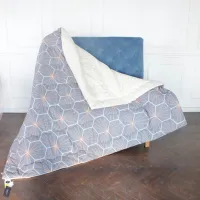 Ковдра MirSon вовняна Зима №3014 Color Fun Line Geometry 200х220 (2200004833989) - Зображення 5