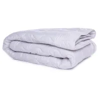 Ковдра MirSon антиалергенна EcoSilk всесезонна №9007 Eco Light Gray 155x215 см (2200005994344) - 5