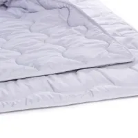 Ковдра MirSon антиалергенна EcoSilk всесезонна №9007 Eco Light Gray 155x215 см (2200005994344) - 8