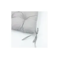 Подушка на стілець MirSon Ranforce Elite 16-5703 Light Gray 50x50 см (2200006276050) - 2