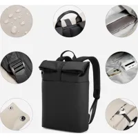 Рюкзак для ноутбука Tavialo 15.6" SUAVE TD15 black, 15L (222224010) - 5