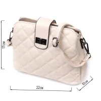 Сумка Vintage З натуральної шкіри Біла (22414) - Изображение 3