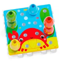 Набір для творчості Quercetti Jumbo Peggy 16 деталей (2270-Q) - 2