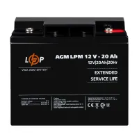 Батарея до ДБЖ LogicPower 12V 20Ah LP-6-DZM-20 (22882) - Зображення 4