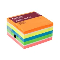Бумага для заметок Axent с липким слоем 75x75 мм 450 листов Ассорти-2 (2326-53-A) - Изображение 2