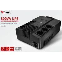 Пристрій безперебійного живлення Trust Maxxon 800VA UPS (23326_TRUST) - 11