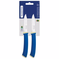 Набор ножей Tramontina Felice Blue Vegetable 76 мм 2 шт (23490/213) - Image 4