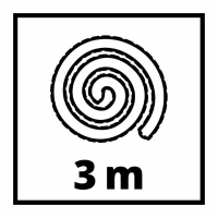 Шланг для будівельного пилососа Einhell преміум, надміцний, 3м (2362005) - Image 2