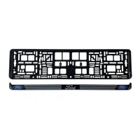 Рамка номерного знака Poputchik Ford (24-104-IS) - Изображение 2