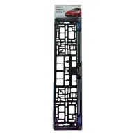 Рамка номерного знака Poputchik Ford (24-104-IS) - Изображение 4