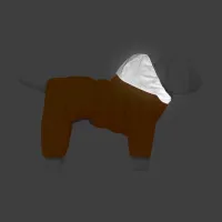 Комбінезон для тварин Collar AiryVest One S 35 жовтогарячий (24184) - 4