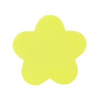 Бумага для заметок Axent с клейким слоем цветок 70х70мм, 50 листов (2443-05-A) - Изображение 3