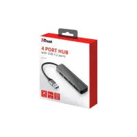 Концентратор Halyx 4-Port USB-A 3.2 Grey Trust (24947_TRUST) - 7