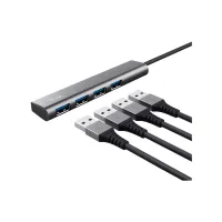 Концентратор Halyx Type-C to 4-Port USB-A 3.2 Grey Trust (24948_TRUST) - 6