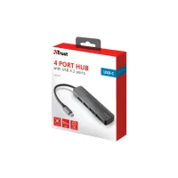 Концентратор Halyx Type-C to 4-Port USB-A 3.2 Grey Trust (24948_TRUST) - 7