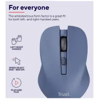 Мишка Trust Mydo Silent Wireless Blue (25041) - 6