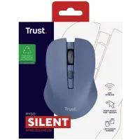 Мишка Trust Mydo Silent Wireless Blue (25041) - 9