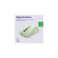 Мишка Trust Mydo Silent Wireless Green (25042) - 5