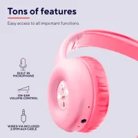 Навушники Trust Nouna Kids Wireless Pink (25274) - 5