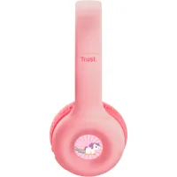 Навушники Trust Nouna Kids Wireless Pink (25274) - 10