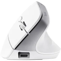 Мишка Trust Bayo+ Ergonomic Wireless/Bluetooth White (25399) - Зображення 6