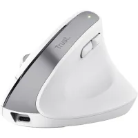 Мишка Trust Bayo+ Ergonomic Wireless/Bluetooth White (25399) - Зображення 1