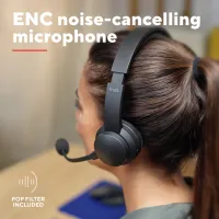 Навушники Trust Ayda Wireless ENC Black (25463) - 12