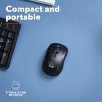 Мишка Trust Yvi+ Silent Wireless Glossy Black (25512) - Зображення 9