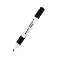 Маркер Axent для сухостираємих дошок Comfort Grip 2 мм круглих Чорний (2552-01-A) - Зображення 1