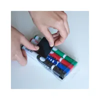 Маркер Axent набор для сухостираемых досок Comfort Grip 2 мм круглых 4 шт (2552-40-A) - Изображение 3