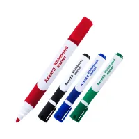 Маркер Axent набор для сухостираемых досок Comfort Grip 2 мм круглых 4 шт (2552-40-A) - Изображение 1