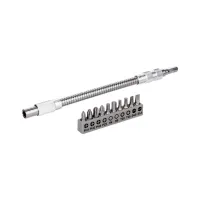 Набір інструментів Bosch гибкий удлинитель 200 мм + 10 біт (2.608.522.376) - Зображення 1