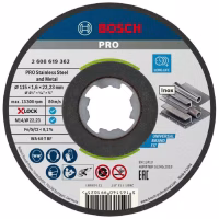 Круг відрізний Bosch Professional X-Lock по металу 115х1.6мм (2.608.619.362) - Image 1