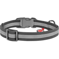Нашийник для тварин WAUDOG Waterproof пластикова пряжка XL Ш 25 мм Д 38-58 см сірий (261311) - Зображення 2