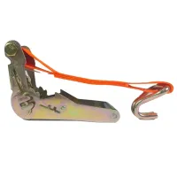 Стяжний ремінь Poputchik кінцевий з гаками 0,8 т.4м (29-500-IS) - 5