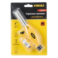Газовий паяльник Sigma стандарт з п'єзопідпалом (2901411) - 6