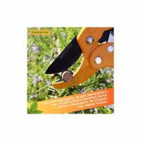 Секатор Gruntek Uhu з ковадлом, d 24мм, 205мм (295104205_UHU) - Image 6