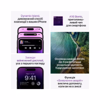 Мобільний телефон Apple iPhone 14 Pro 128Gb Space Black (REF B) BREEZY (2BMPXV3) - Image 8