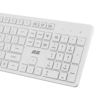 Клавіатура 2E KS260 106key Wireless UA White (2E-KS260WWH_UA) - 7