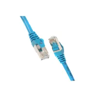 Патч-корд 1м S/FTP Cat 6 CU PVC 26AWG 7/0.16 blue 2E (2E-PC6SFTPCOP-100BL) - 1